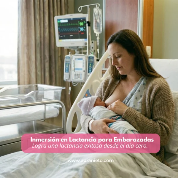 Inmersión en Lactancia para Embarazadas: Logra una lactancia exitosa desde el día cero.